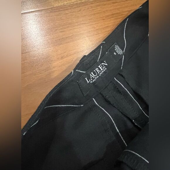 Ralph Lauren Black and white Striped Women's Shorts size 6 NWT - Picture 5 of 10